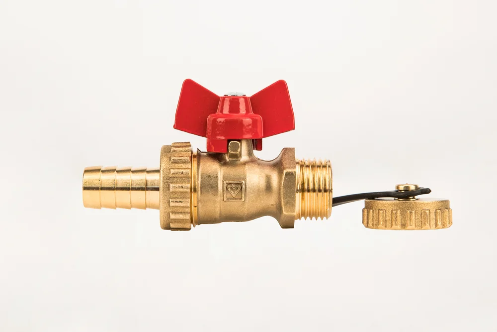 Kulový kohout HERZ napouštěcí/vypouštěcí s hadicovou přípojkou