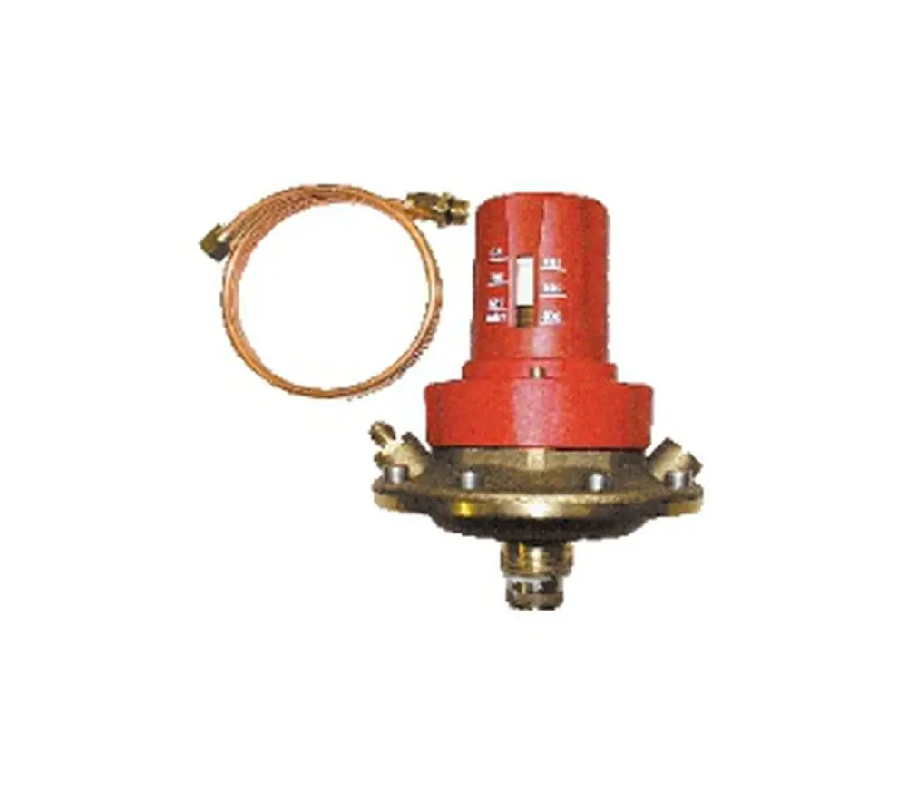 Ventilový svršek pro regulátory tlakové diference