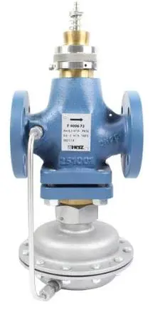 Kombiventil - regulátor objemového průtoku