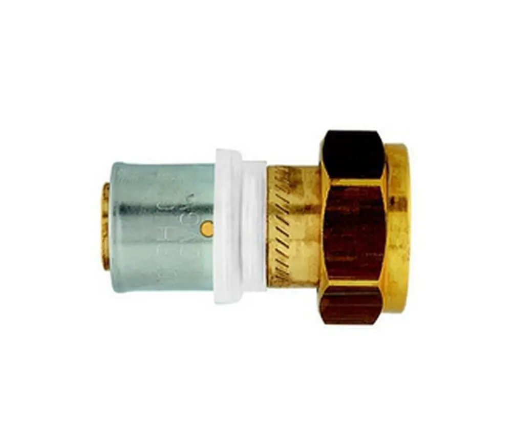 Spojka s převlečnou maticí, ploché těsnění