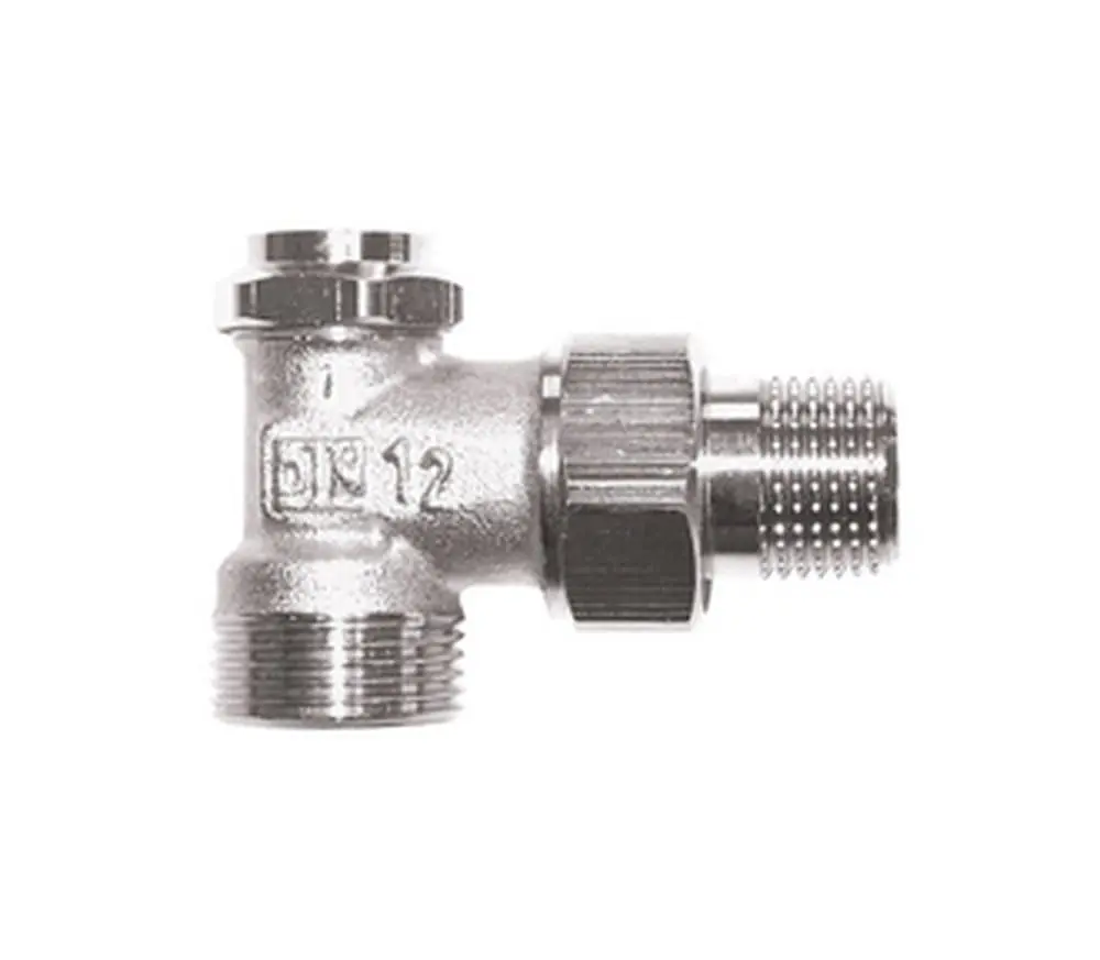 Uzavíratelné radiátorové šroubení regulační s vypouštěním, rohové RL-5, E G3/4