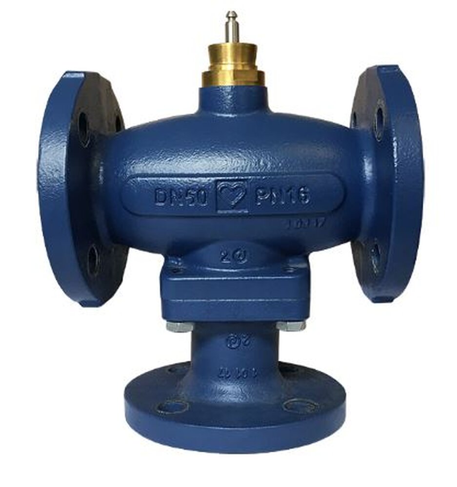 Trojcestný přírubový regulační ventil HERZ