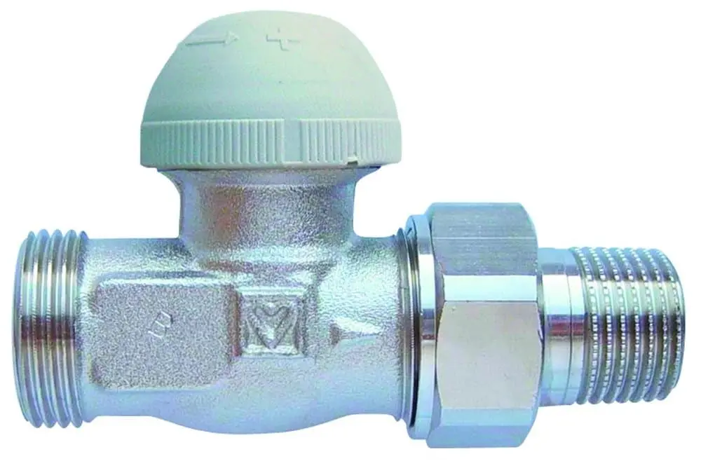 Termostatický ventil přímý E, s přednastavením, TS-98-VHF