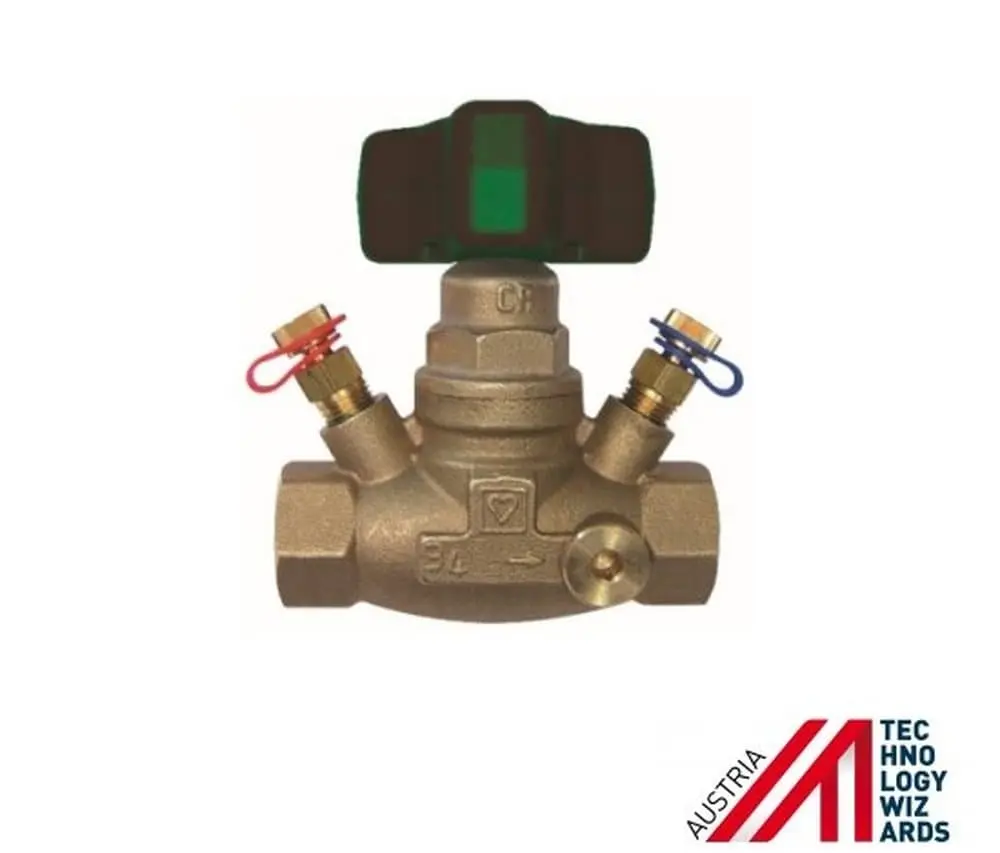 Vyvažovací ventil 4217 STRÖMAX-GMW pro měření tlakové diference pitná voda