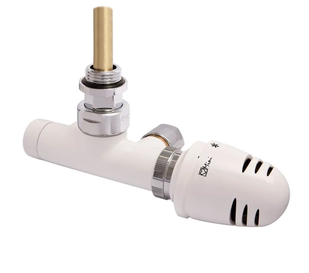 Set pro jednobodové připojení těles - bílý / chrom