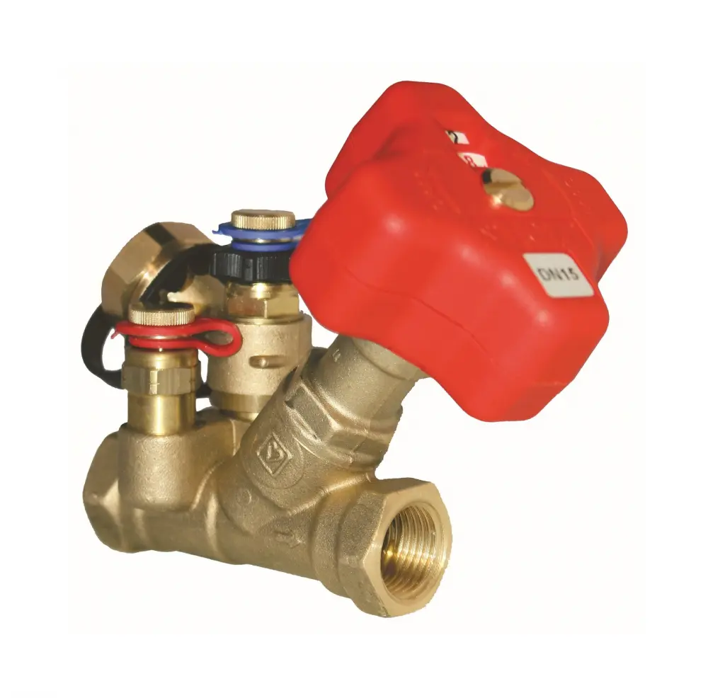 Vyvažovací ventil 4017 ML STRÖMAX s měřící clonou topení/chlazení