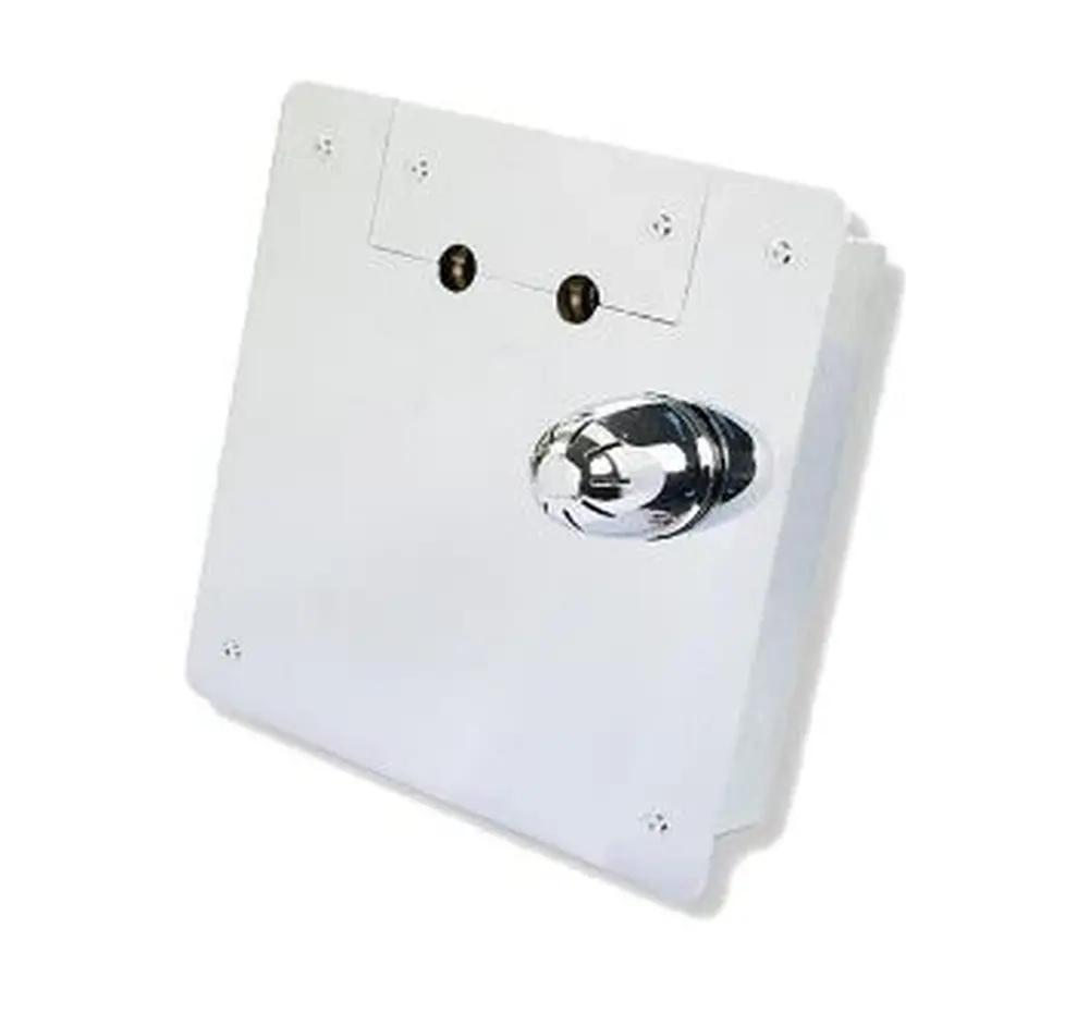 HERZ BOX pro napojení topného tělesa a podlahového vytápění - chrom