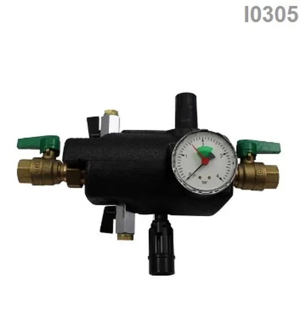 HERZ Systémový potrubní oddělovač s izolací typ BA