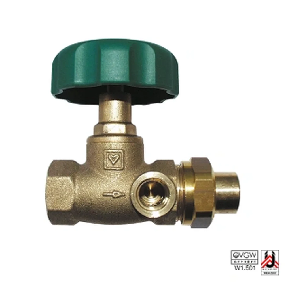 HERZ Uzavírací ventil 4215AW, přímý           