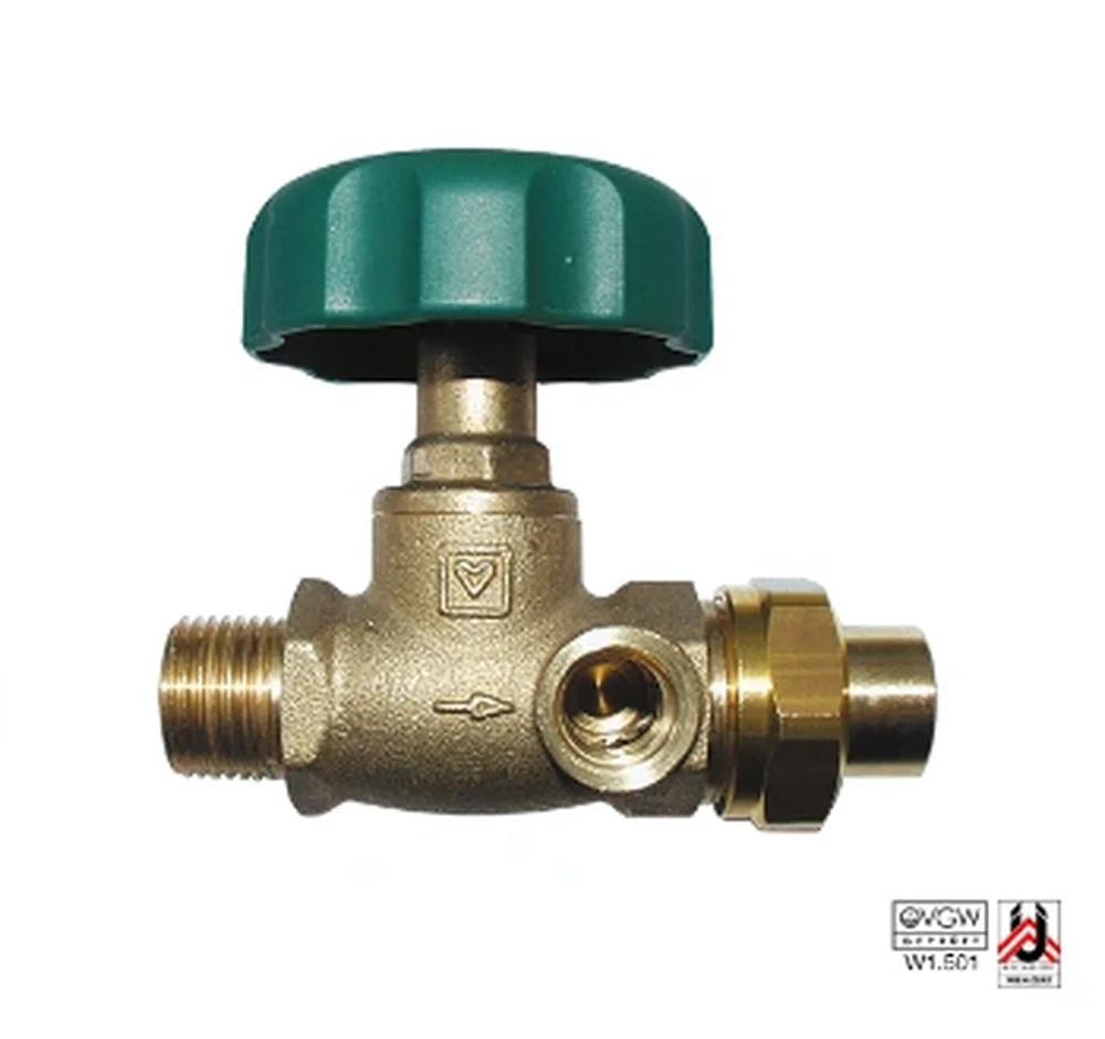 HERZ Uzavírací ventil 4215AW, přímý        