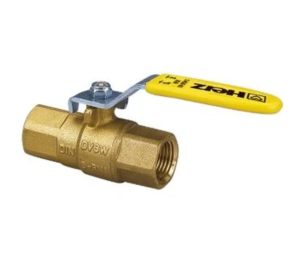 HERZ - plynový kulový kohout EXPERT - páka ocel, F-F