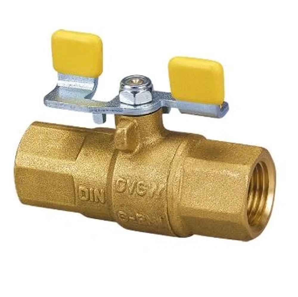 HERZ - plynový kulový kohout EXPERT - motýl ocel, F-F