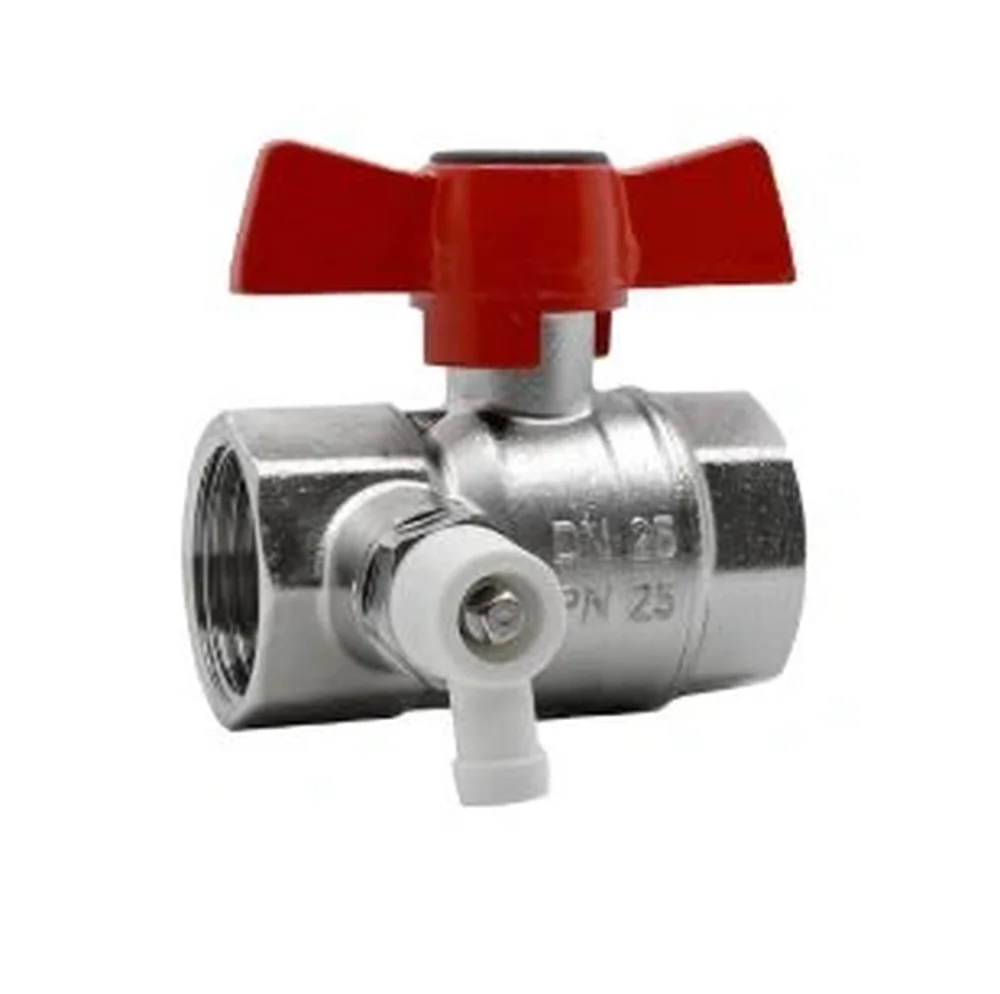 HERZ - KK EXPERT s vypouštěním a otvorem M10 - motýl silumin