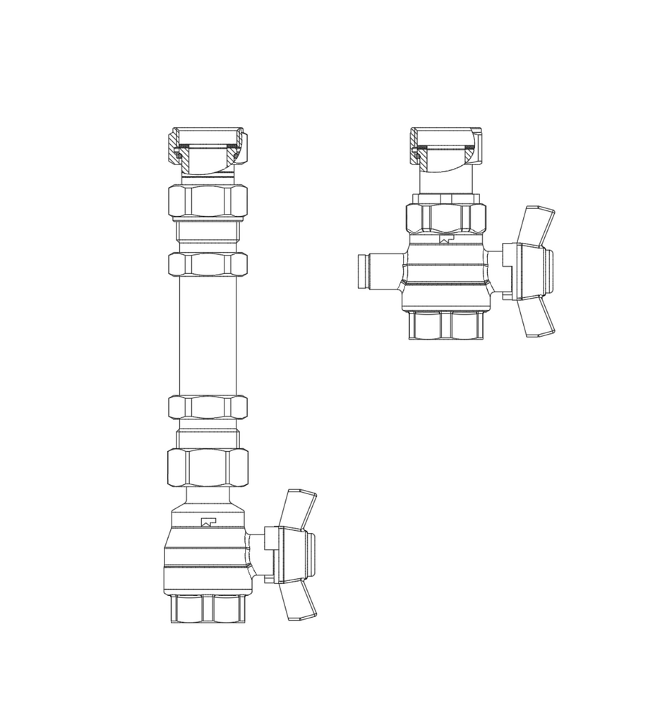 CZ Připojovací sada DN15 Light