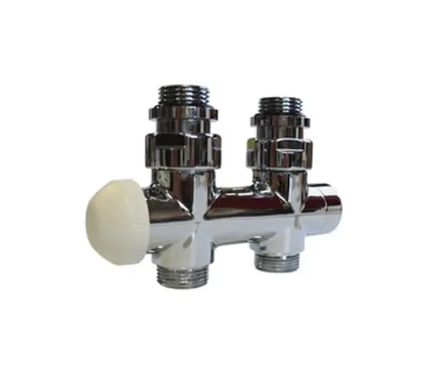 H-armatura DE LUXE přímá H3000-TS, uzavíratelná s termostatickým ventilem