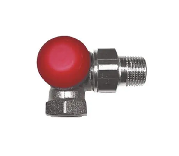 Termostatický ventil úhlový-levý TS-90-V