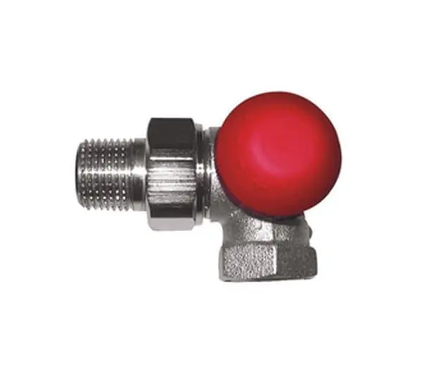 Termostatický ventil úhlový-pravý TS-90-V