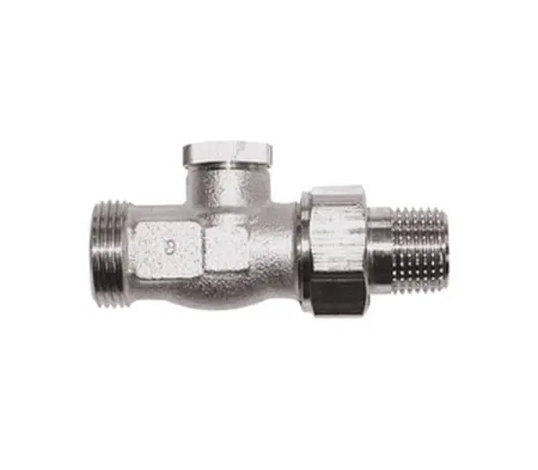 Uzavíratelné radiátorové šroubení, přímé RL-1, 1/2' x E G3/4 