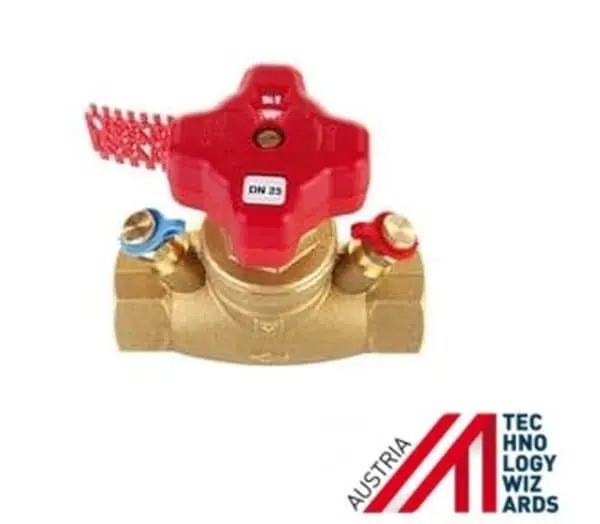 Vyvažovací ventil 4217 STRÖMAX-GM pro měření tlakové diference  topení/chlazení