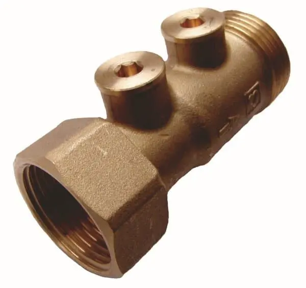 Zpětná klapka s kontrolními vývody (EA)