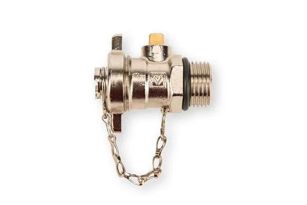 Kulový kohout napouštění vypouštění kotlů, poniklovaný