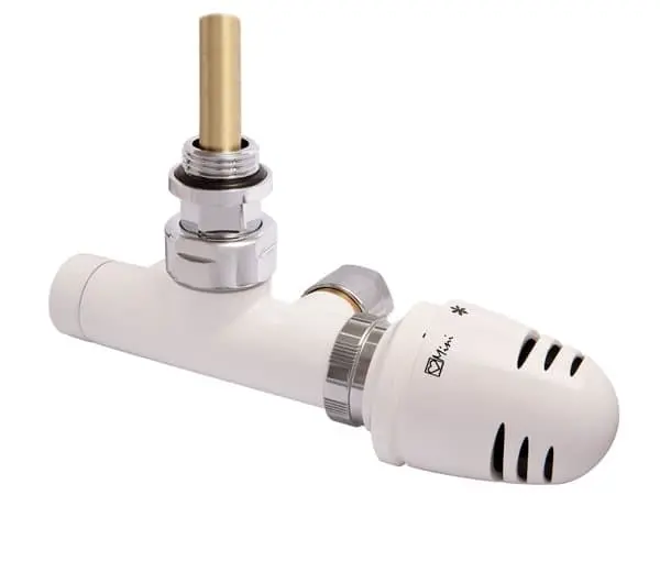 Set pro jednobodové připojení těles - bílý / chrom