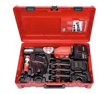 Akumulátorová lisovačka Rothenberger ROMAX 4000 Set Basic