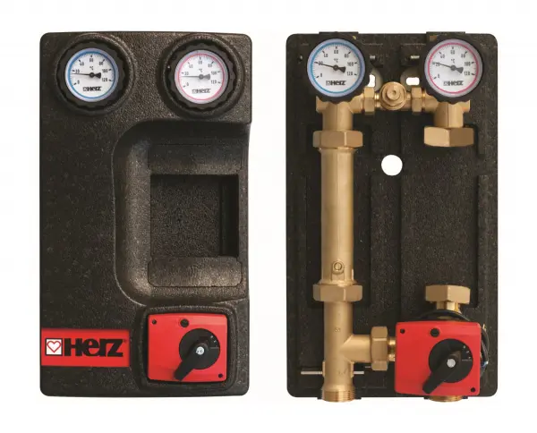 Směšovaná čerpadlová skupina PUMPFIX MIX DN25 s přepouštěcím ventilem