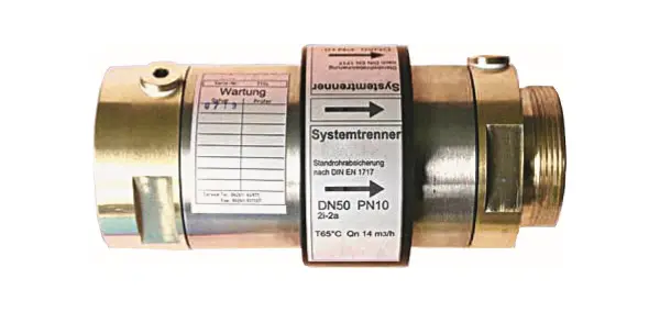 Potrubní oddělovač - BA