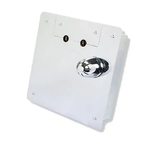 HERZ BOX pro napojení topného tělesa a podlahového vytápění - chrom