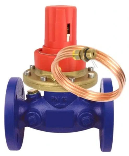 Regulátor tlakové diference 4007F nastavení FIX  23kPa 