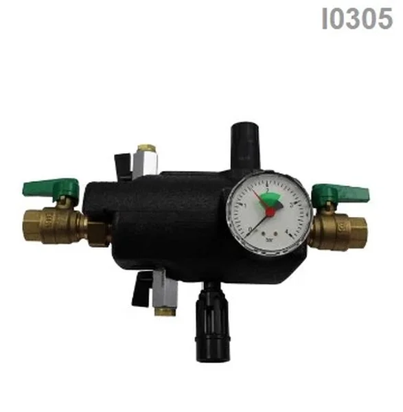 HERZ Systémový potrubní oddělovač s izolací typ BA