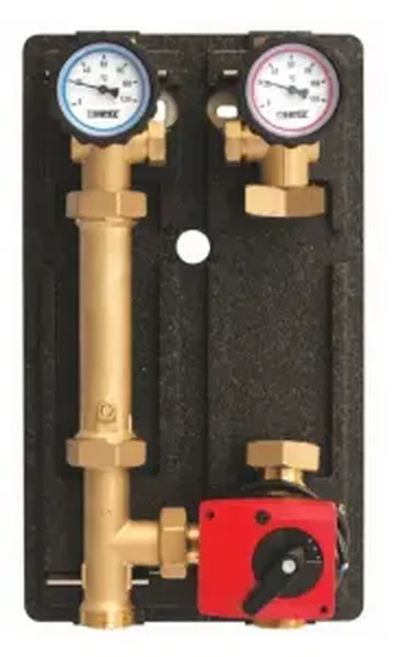 HERZ PUMPFIX MIX s čerpadlem WILO PARA 25-180/6, s bypassem, bez pohonu