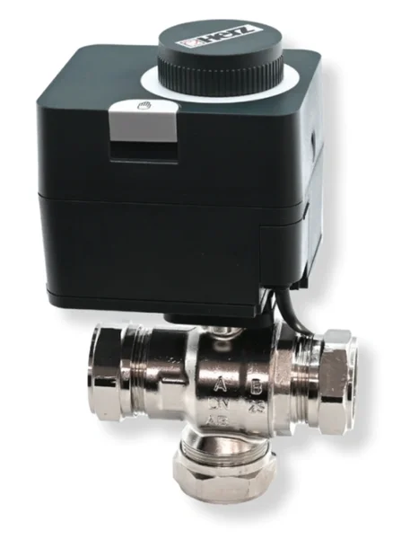 Herz 3-cestný rozdělovací zónový kulový kohout závitový