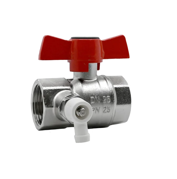 HERZ - KK EXPERT s vypouštěním- 2x G1/4' - motýl silumin