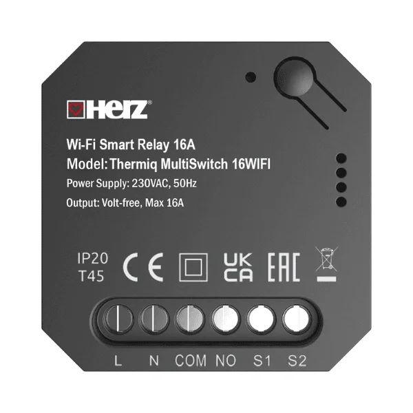 HERZ – THERMIQ MULTISWITCH, WiFi relé
